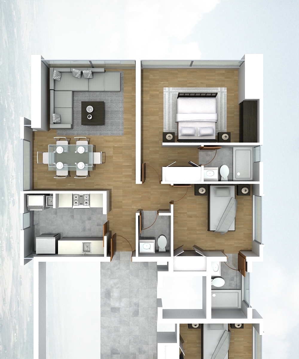 Departamento No. 2B
